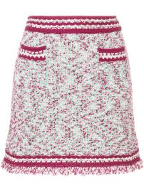 M Missoni Patterned Contrast Trim Mini Skirt  625 - Shop SS18 Online - Fast Delivery  Price at Farfetch