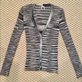 M by Missoni Sweaters  M Missoni Beautiful Striped Vneck Cardigan at Poshmark