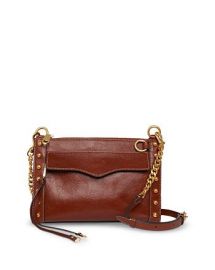 MAB Studded Leather Crossbody at Bloomingdales