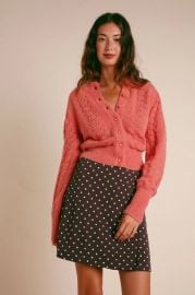 MADDY cardigan uni blush at Rouje