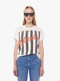 MADEWORN BLONDIE 1978 TEE - VINTAGE WHITE   DENIM at MOTHER