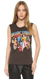 MADEWORN ROCK Rolling Stones UK Tank at Shopbop