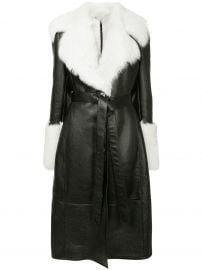 MAGDA BUTRYM HUDSON COAT - BLACK at Farfetch