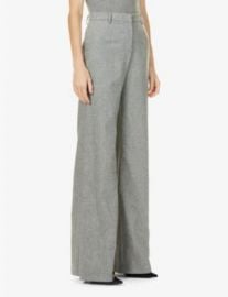 MAGDA BUTRYM Wide high-rise stretch-wool and cashmere-blend trousers at Selfridges