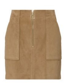 MAGDA SUEDE MINI SKIRT at Intermix