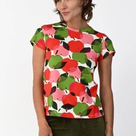 MAISIE cotton tee Apples at Lesley Evers