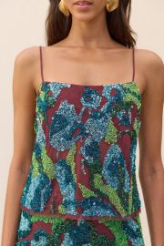 MAISON TOP - TULIP PRINT CULT GAIA at Cult Gaia