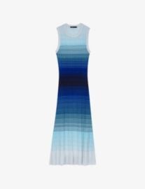 MAJE - Striped Ombré Knitted Maxi Dress | Selfridges.com at Selfridges