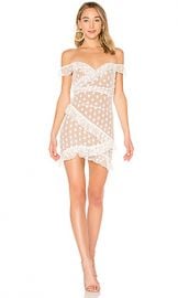 MAJORELLE Bandit Dress in White from Revolve com at Revolve