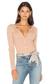 MAJORELLE Lariat Bodysuit in Blush from Revolve com at Revolve