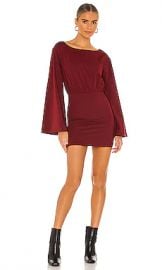 MAJORELLE Nathaniel Mini Dress in Brown Spice from Revolve com at Revolve