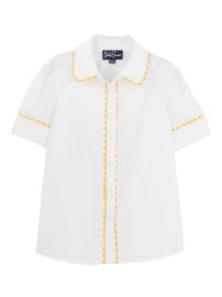 MANDY blouse White and Yellow at Lesley Evers