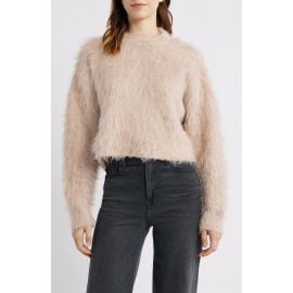 MANGO Brushed Mock Neck Sweater at Nordstrom