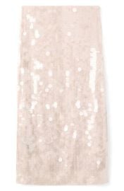 MANGO Sequin Paillette Midi Skirt at Nordstrom