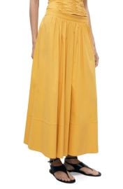 MANGO Sunny Cotton Blend Skirt at Nordstrom