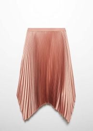 MANGO Womens Irregular Pleated Skirt - Macys at Macys