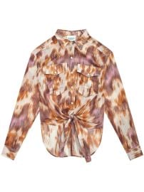 MARANT TOILE Nath Shirt Neutrals at Farfetch