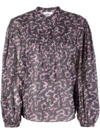 MARANT xC9TOILE Salika abstract-print Blouse - at Farfetch