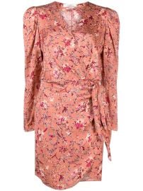 MARANT xC9TOILE wrap-design mini-dress - at Farfetch