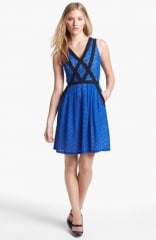 MARC BY MARC JACOBS Collage Lace Fit andamp Flare Dress at Nordstrom