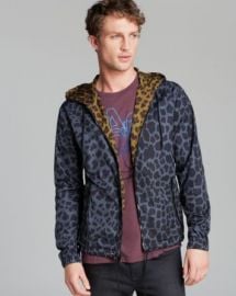 MARC BY MARC JACOBS London Leopard Hooded Rain Jacket at Bloomingdales