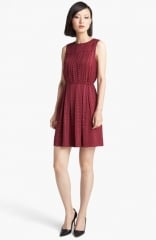 MARC BY MARC JACOBS Minetta Print Silk A-Line Dress at Nordstrom