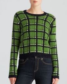 MARC BY MARC JACOBS Sweater - Prudence Plaid Reversible at Bloomingdales