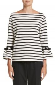 MARC JACOBS Pompom Stripe Tee at Nordstrom