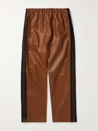 MARNI Straight-Leg Striped Nappa Leather Trousers for Men MR PORTER at Mr Porter