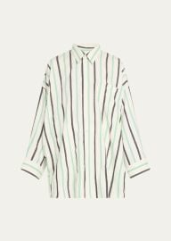 MARRAKSHI LIFE The Oversized Shirt with Collar - at Bergdorf Goodman