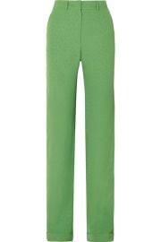 MAT  RIEL - Jacquard straight-leg pants at Net A Porter