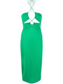 MC2 Saint Barth cut-out Detail Midi Dress - at Farfetch