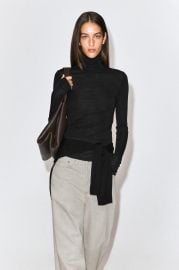 MERINO WOOL TURTLENECK TOP at COS