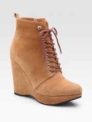 MICHAEL MICHAEL KORS - Jada Sport Suede Ankle Boots at Saks Fifth Avenue