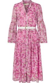 WornOnTV: Robin’s pink floral shirtdress on Good Morning America ...