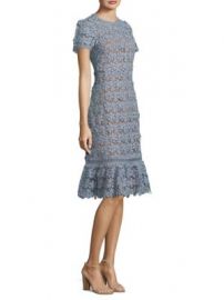 MICHAEL Michael Kors - Floral Lace A-Line Dress at Saks Fifth Avenue