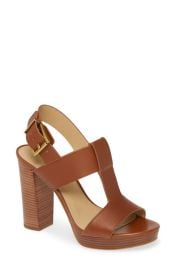 MICHAEL Michael Kors Becker Block Heel Platform Sandal at Nordstrom