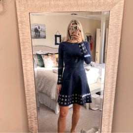 MICHAEL Michael Kors Dresses Navy Long Sleeve Holiday Party Dress Poshmark at Poshmark