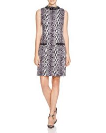 MICHAEL Michael Kors Embellished Snake Print Dress at Bloomingdales