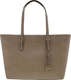 MICHAEL Michael Kors Jet Set Medium Tote in Dark Dune at Walmart