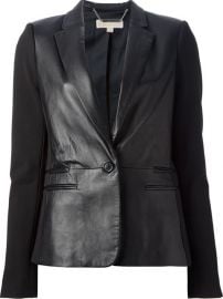 MICHAEL Michael Kors Leather blazer at Farfetch