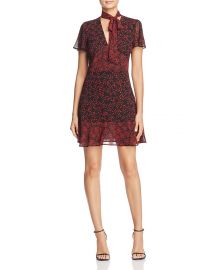 MICHAEL Michael Kors Mixed Star Print Flounce Dress at Bloomingdales