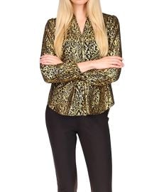 MICHAEL Michael Kors Petite Inverted Pleated Top  com at Zappos