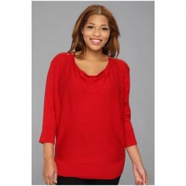 MICHAEL Michael Kors Zip Shoulder Sweater at Zappos