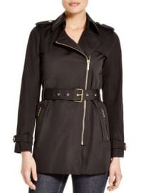 MICHAEL Michael Kors Zip Trench Coat at Bloomingdales