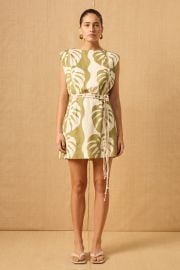 MIDSUMMER PALM MINI DRESS MN RENN at Mon Renn