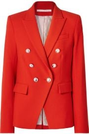 MILLER DICKEY DOUBLE-BREASTED CADY JACKET at Net A Porter