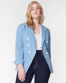 MILLER DICKEY DOUBLE-BREASTED JACKET at Veronica Beard