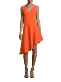 MILLY - Asymmetrical Hem Dress at Saks Fifth Avenue