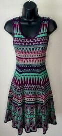 MILLY - Bright Jacquard Fit ampamp Flare Mini Dress - Size 0-2P - MSRP 124 eBay at eBay